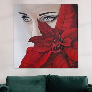 Mysteriöse blaue Augen