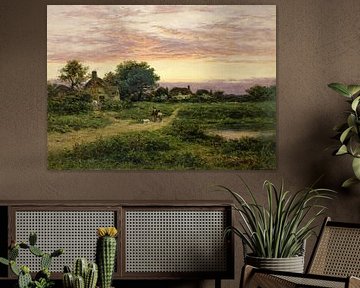 Benjamin William Leader,Worcestershire Cottages