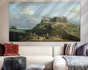 Bernardo Bellotto,La forteresse de Königstein