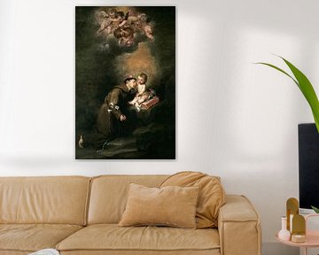 Bolome Esteban Murillo,Saint Antoine de Padoue, 1669