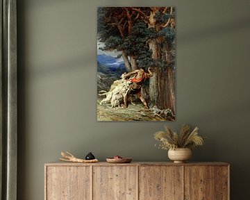 Briton Riviere,Actaeon