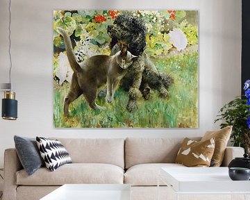 Bruno Andreas Liljefors,Rapp et Johan, 1886