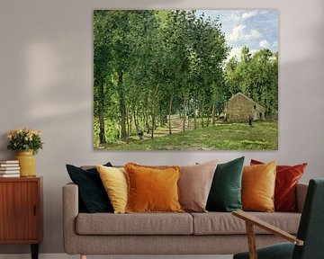 Camille Pissarro,La maison dans la forêt