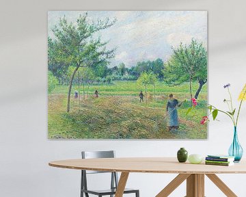 Camille Pissarro,Faire les foins à Eragny, 1892