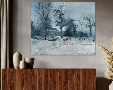 Camille Pissarro,Maison des Piettes à Montfoucault