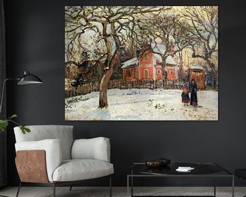 Camille Pissarro,Kastanienbomen in Louveciennes