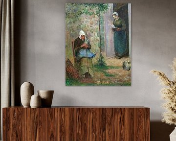 Camille Pissarro, Charité