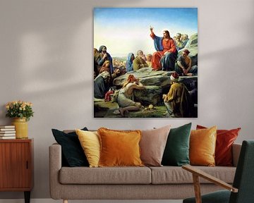 Carl Bloch,Sermon sur la montagne, 1877