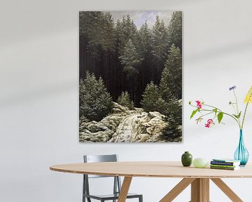 Caspar David Friedrich, prévisions météorologiques en cas de neige précoce