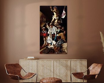 Cecco del Caravaggio,La résurrection de Jésus