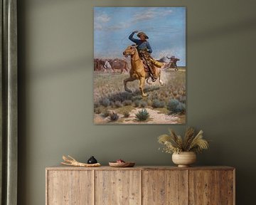 Charles Craig, Cowboy mit Lasso