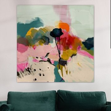 La Lunetricotee - Abstrakte Landschaft von Ana Rut Bre