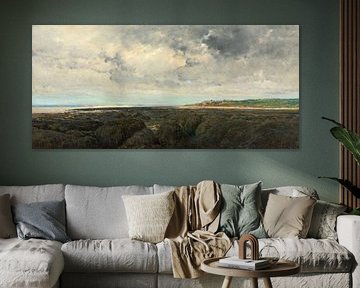 Charles François Daubigny,villerville vue du Ratier