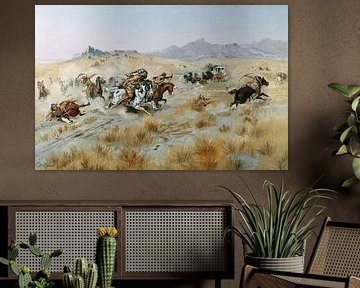 Charles Marion Russell,The Attack