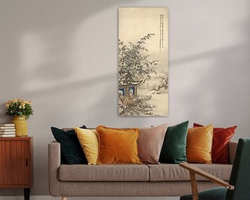 Chen shaomei,De pruimentuin, Chinees schilderij