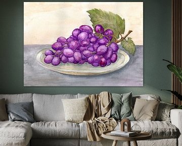 Raisins violets sur Sandra Steinke