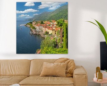 Cannero Riviera aan het Lago Maggiore van Markus Lange