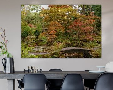 The Japanese Garden at Clingendael Estate. by Jaap van den Berg