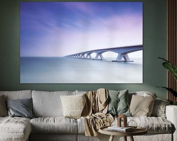 Zeeland bridge over Lake Veere