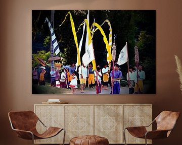 Festival Processie Bali van Dorothy Berry-Lound