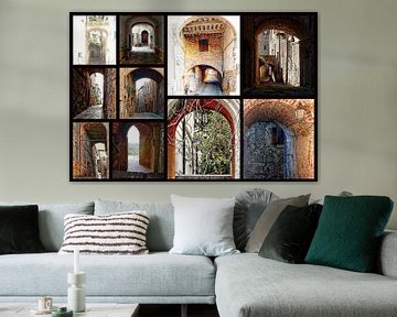 Collage d'arcades italiennes