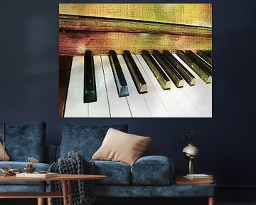 Piano Keys Study by Dorothy Berry-Lound