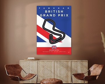 1964 Brands Hatch by Chungkong Art