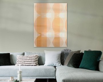 Abstract Bauhaus shapes by FRESH Fine Art