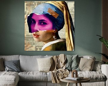 The girl with the pearl earring by FRESH Fine Art