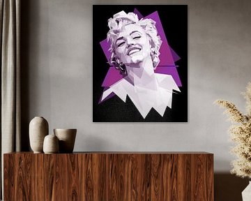 Monroe wpap zwart-wit van GhostArt