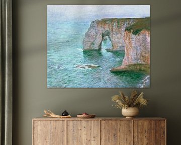 Claude Monet,Manne-Porte Etretat