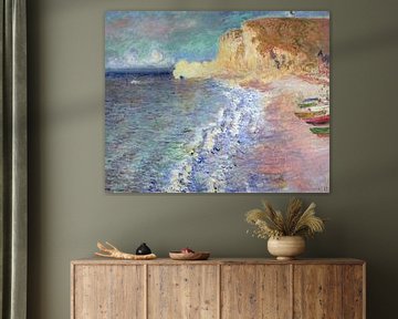 Claude Monet,Morning at Etretat
