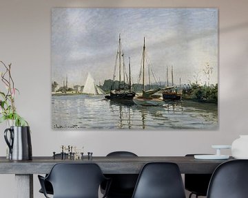 Claude Monet,Pleasure boats Argenteuil