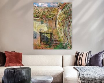 Claude Monet, escaliers