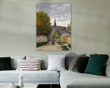 Claude Monet,Rue de Sainte Adresse