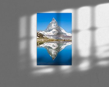 Spiegelung Matterhorn von Anton de Zeeuw