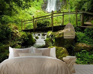 Wasserfall von Anglard - Puy de Dôme - Frankreich von Louis-Thibaud Chambon