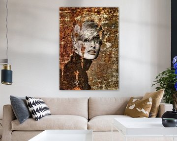 Linda Evangelista van KleurrijkeKunst van Lianne Schotman