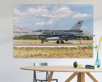 Turkse Lockheed Martin F-16D Fighting Falcon. van Jaap van den Berg