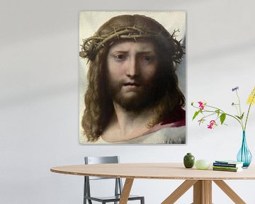 Correggio, Tête du Christ