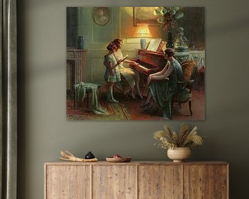 Delphin Enjolras,La leçon de chant