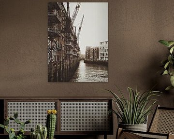 View Of St Saviour's Dock London by Dorothy Berry-Lound