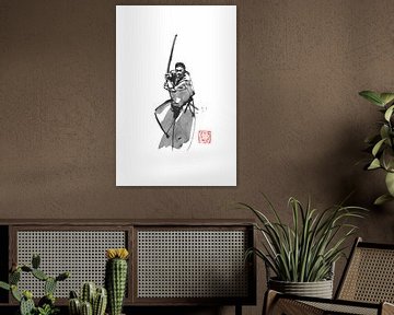 samurai armed von Péchane Sumie