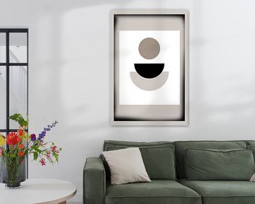 Abstract, modern, minimalistisch van C. Wold