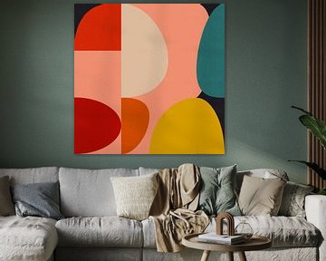 Bauhaus Geometrie 2 van Ana Rut Bre