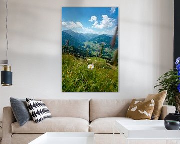 Ausblick auf das Kleinwalsertal vom Fellhorn/Kanzelwand