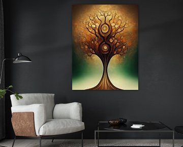 Surrealer Baum von Bert Nijholt