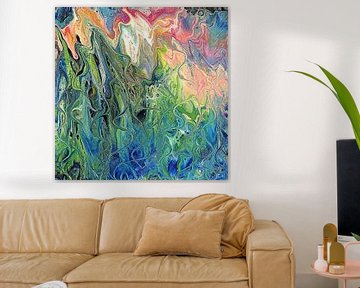 Tentacles Abstract Painting