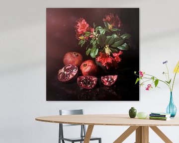 The beauty of pomegranates . by Saskia Dingemans