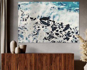 Die wilde Welle - Digitale Kunst von VenVision Art